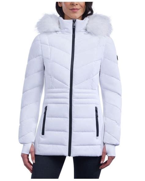 michael kors fluffy jacket|michael kors jackets women's outlet.